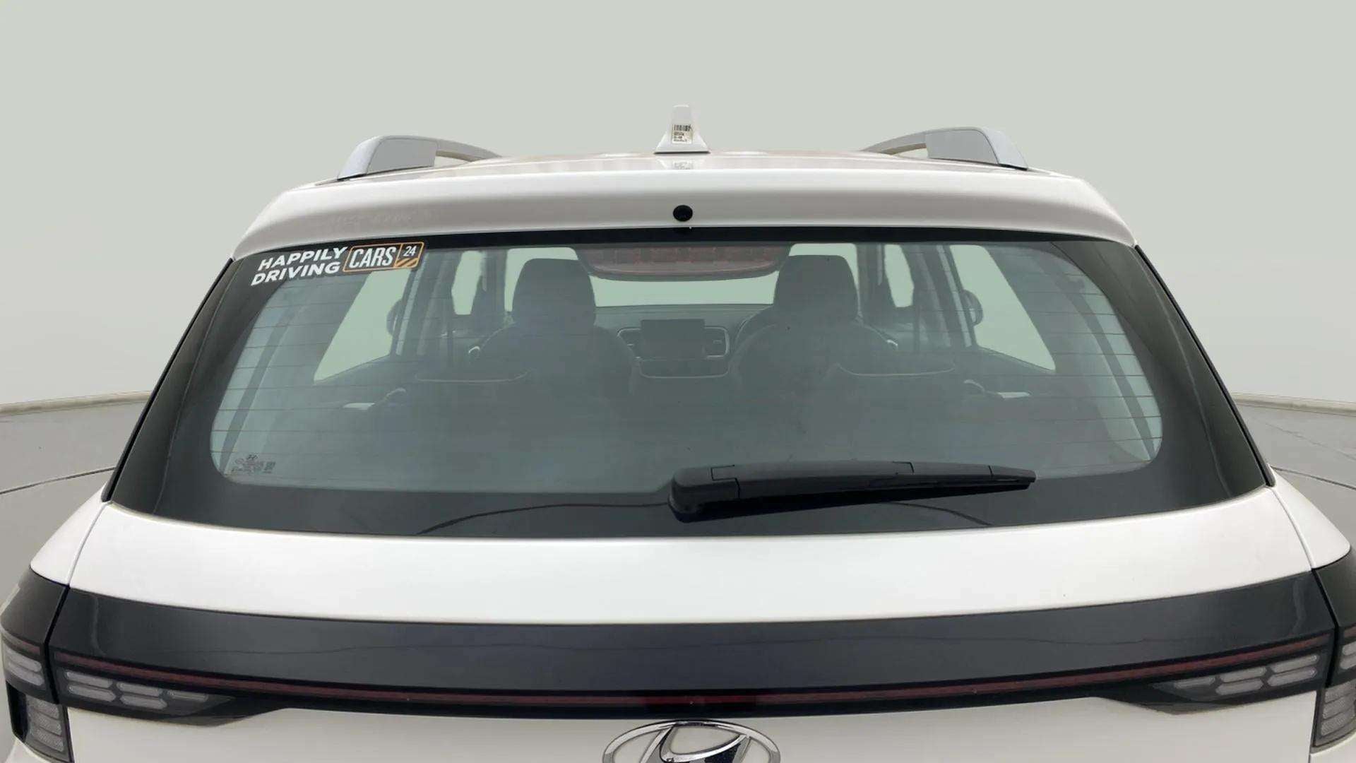 Rear view of a Hyundai Venue