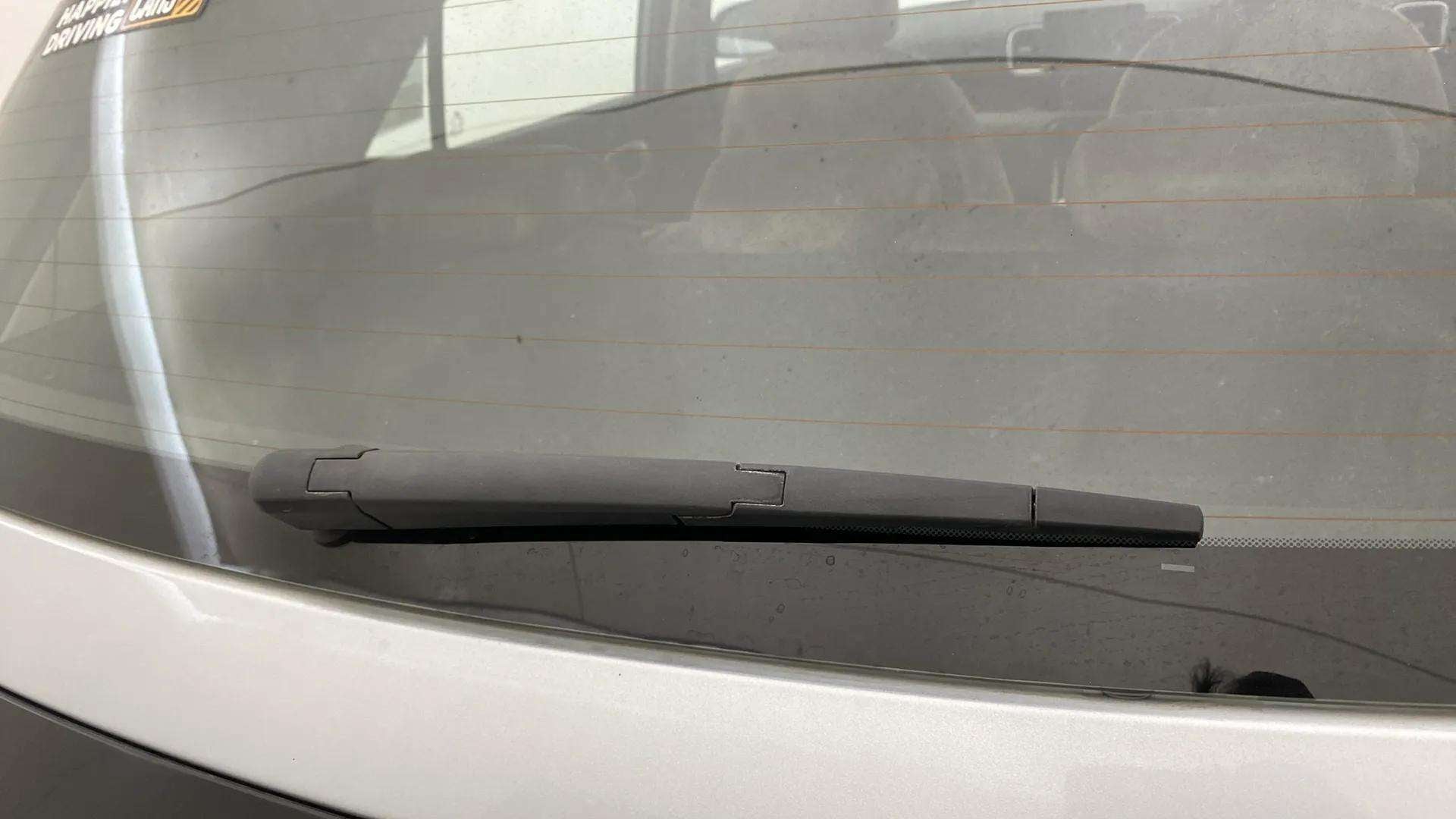 Rear wiper view of a Hyundai Venue