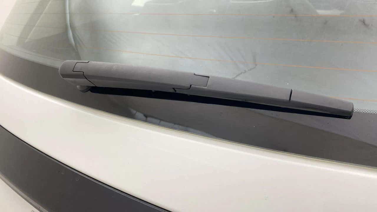 Rear wiper close-up of a Hyundai Venue