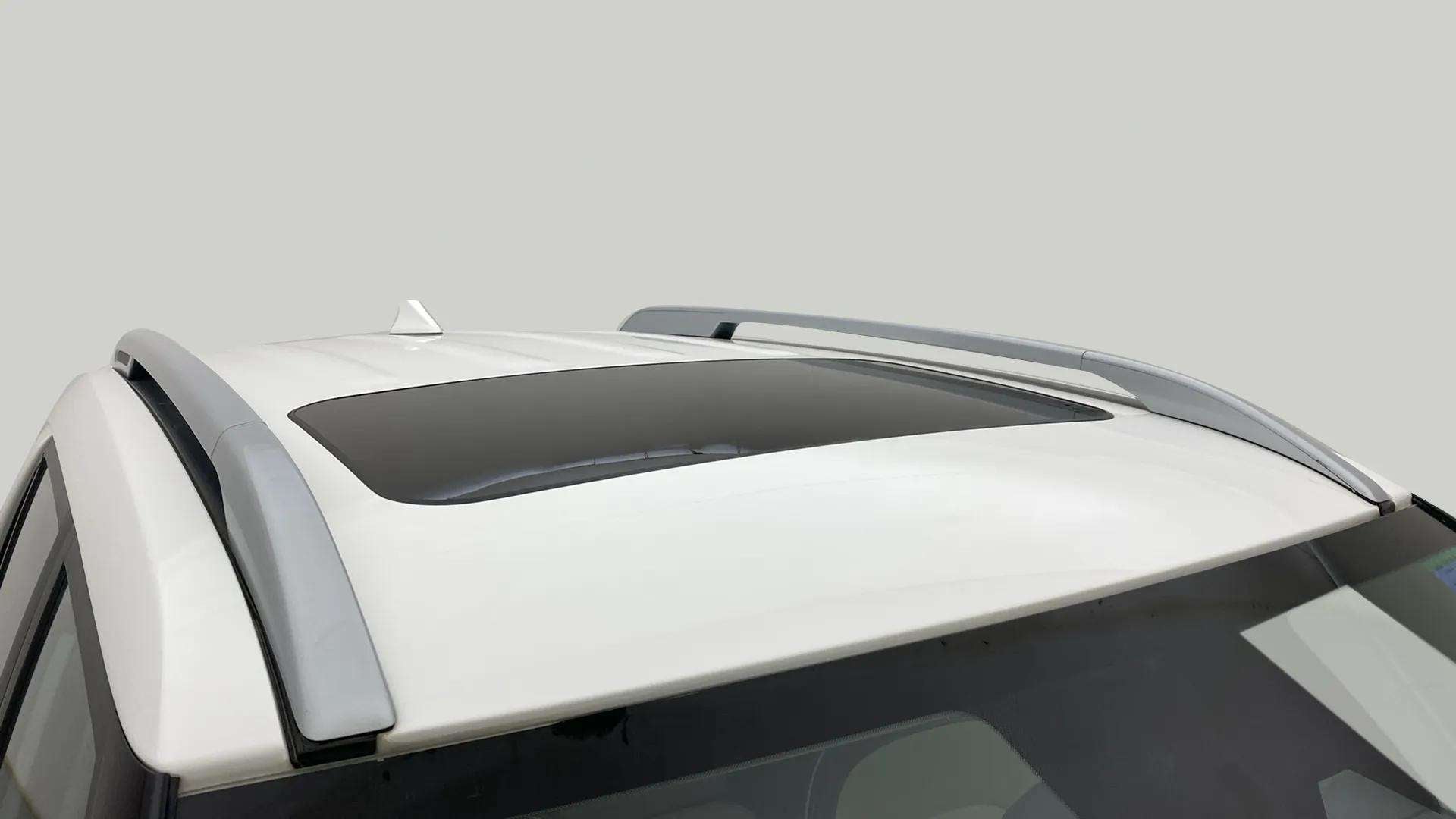 Sunroof and roof rail view of a Hyundai Venue