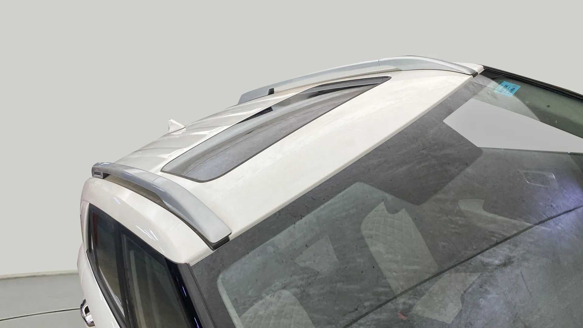 Sunroof and roof rails view of a Hyundai Venue