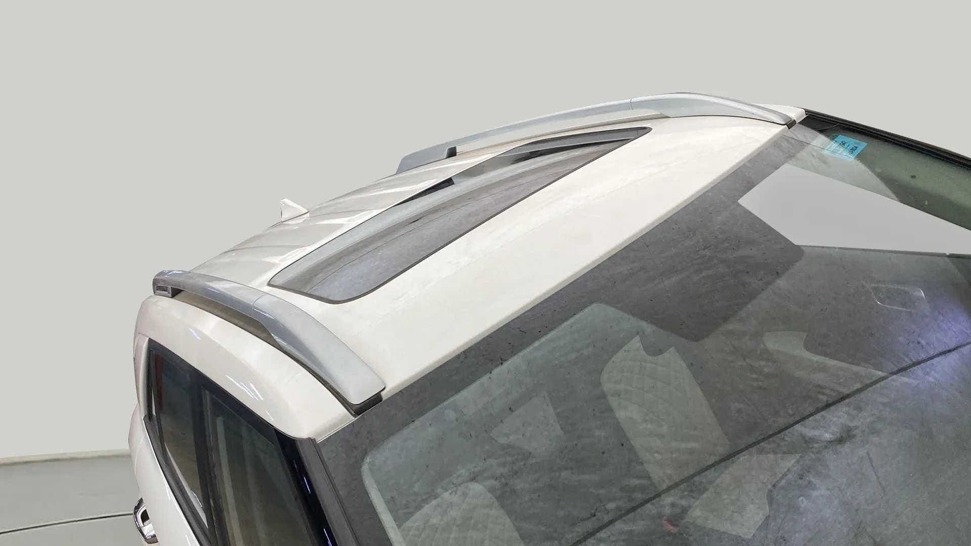 Sunroof and roof rails view of a Hyundai Venue