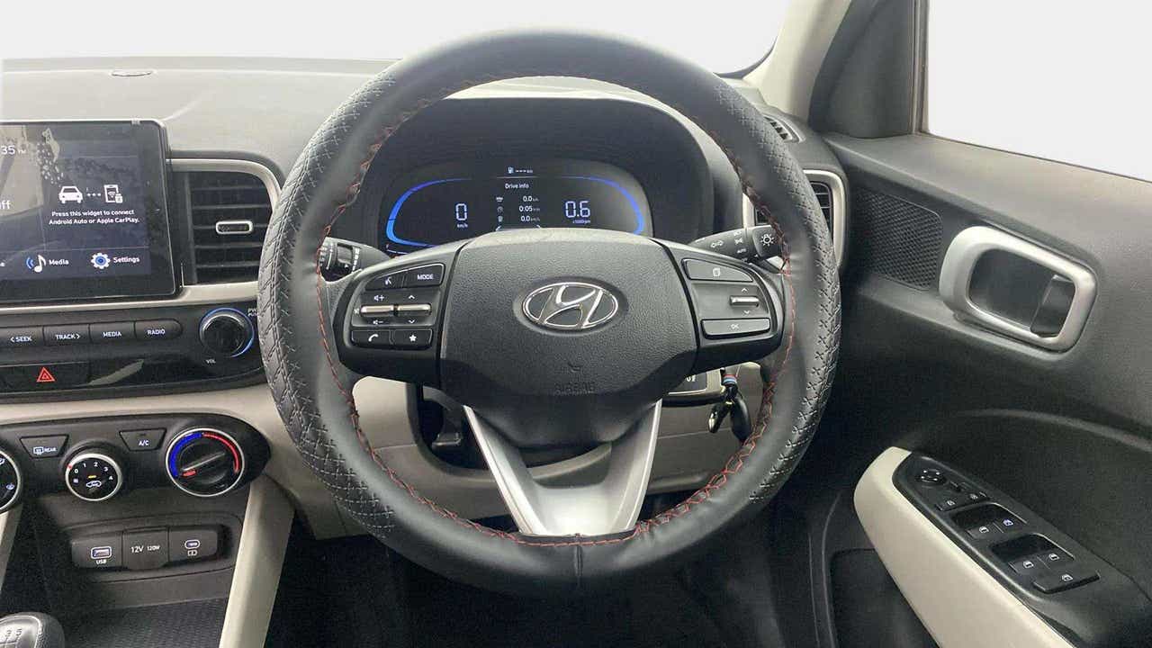 Interior dashboard view of a Hyundai Venue