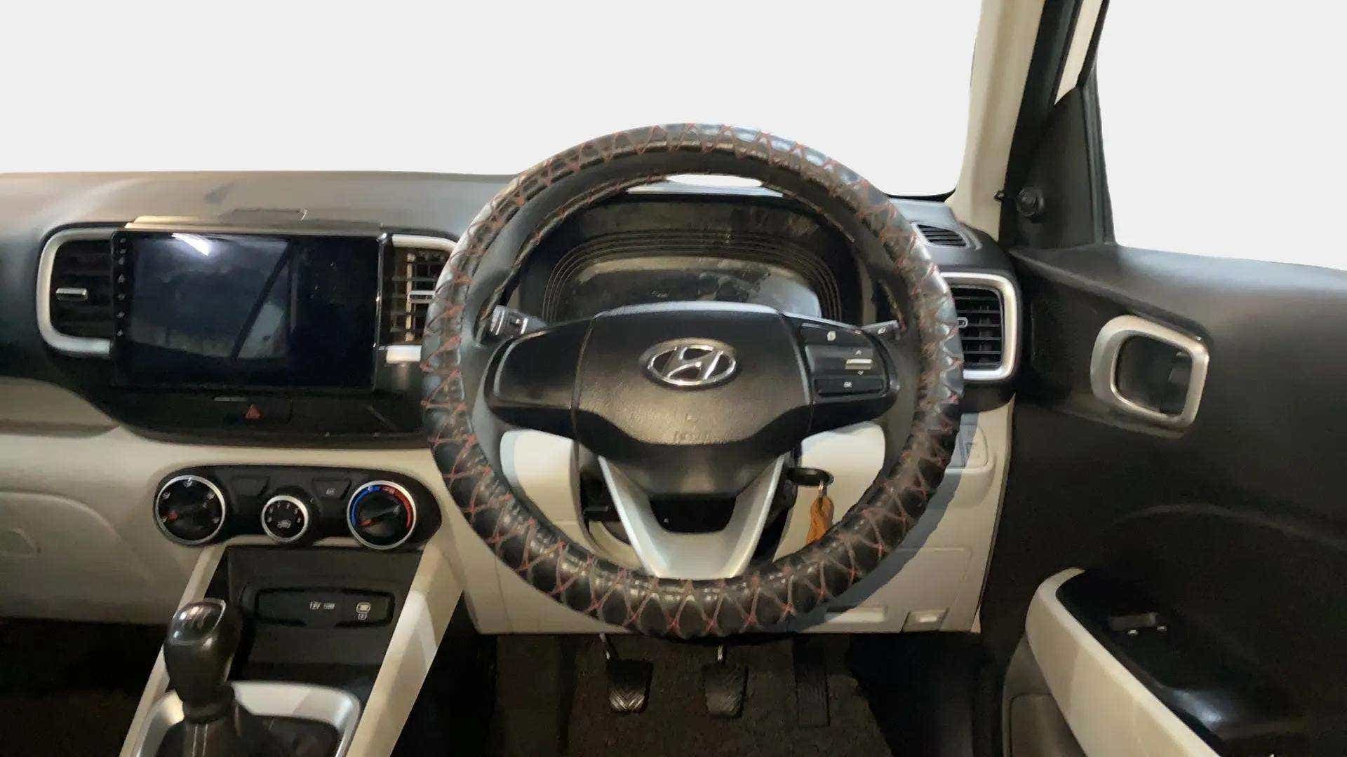 Interior dashboard view of a Hyundai Venue