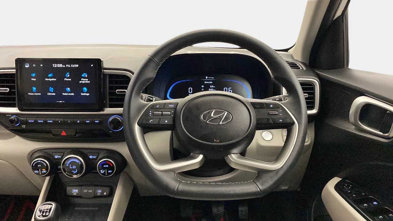 Interior dashboard of a Hyundai Venue
