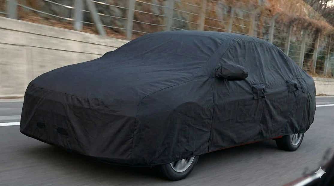 Full-car front view of Hyundai Verna Facelift