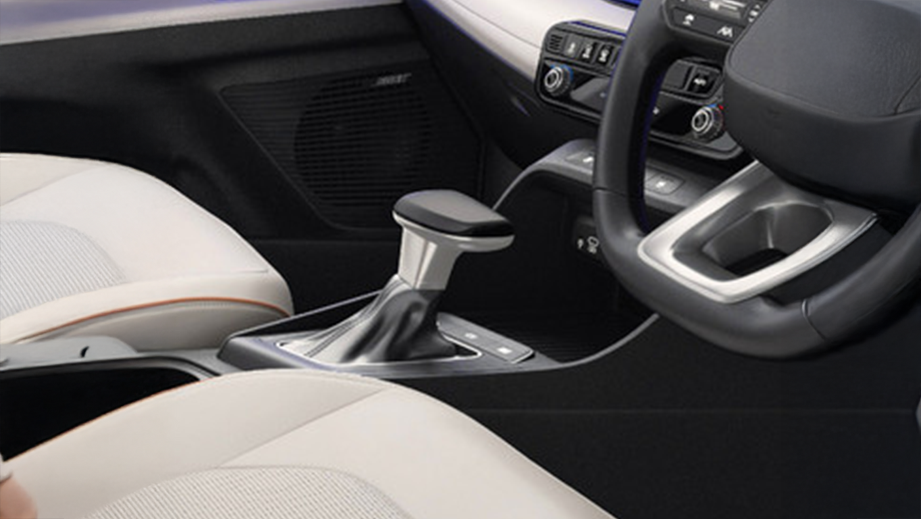 Interior dashboard view of Hyundai Verna