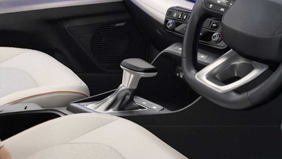 Interior dashboard view of Hyundai Verna