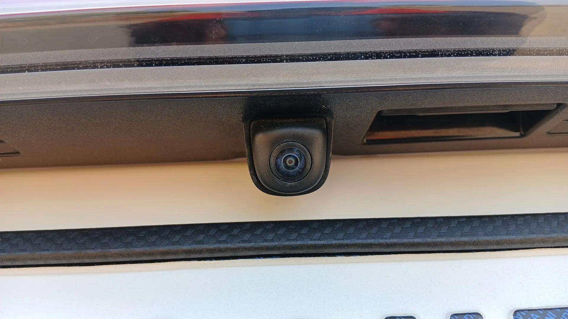 Rear view camera of a Hyundai Verna