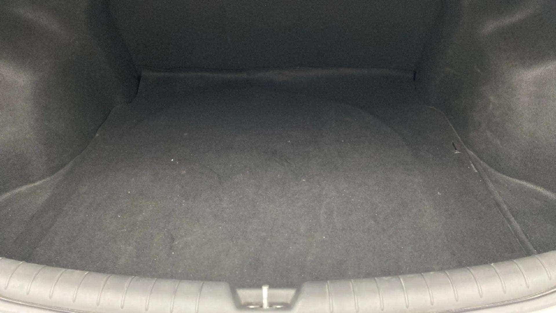 Boot space of a Hyundai Verna