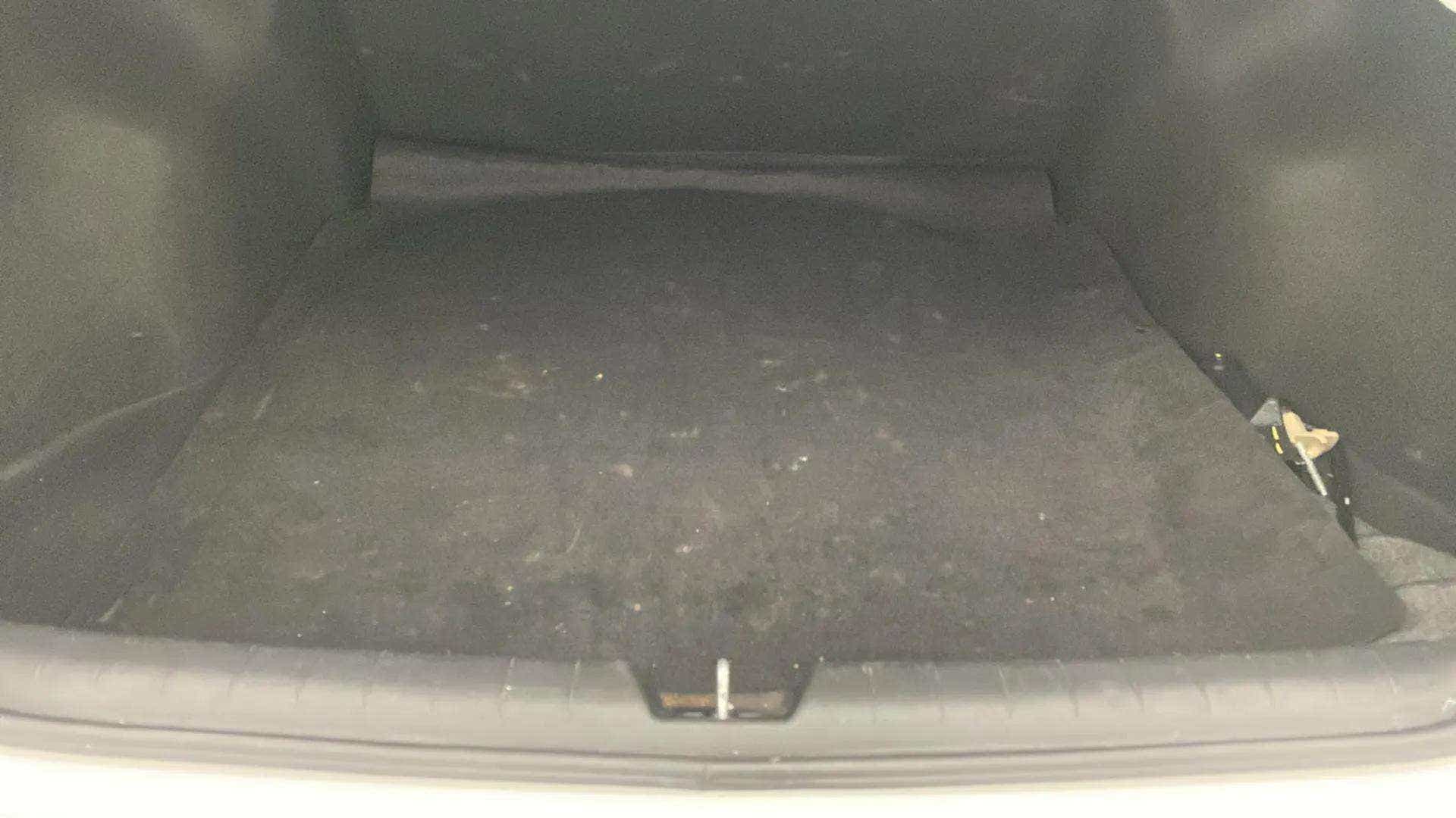 Boot space view of a Hyundai Verna