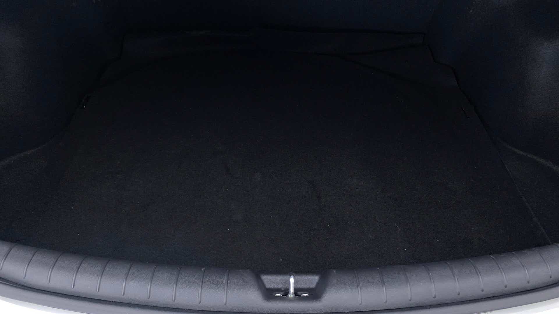 Boot space of a Hyundai Verna