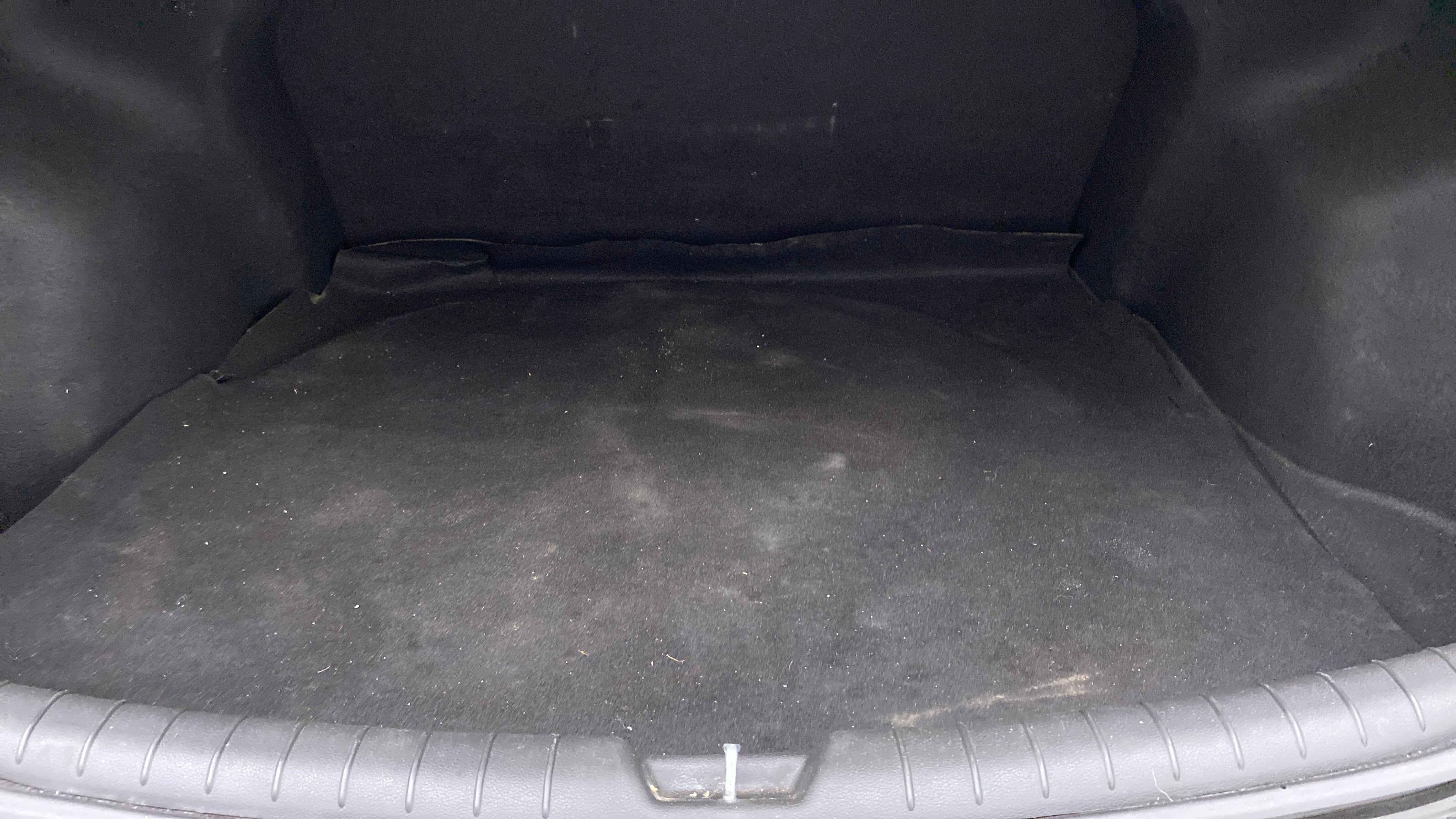 Boot space of a Hyundai Verna