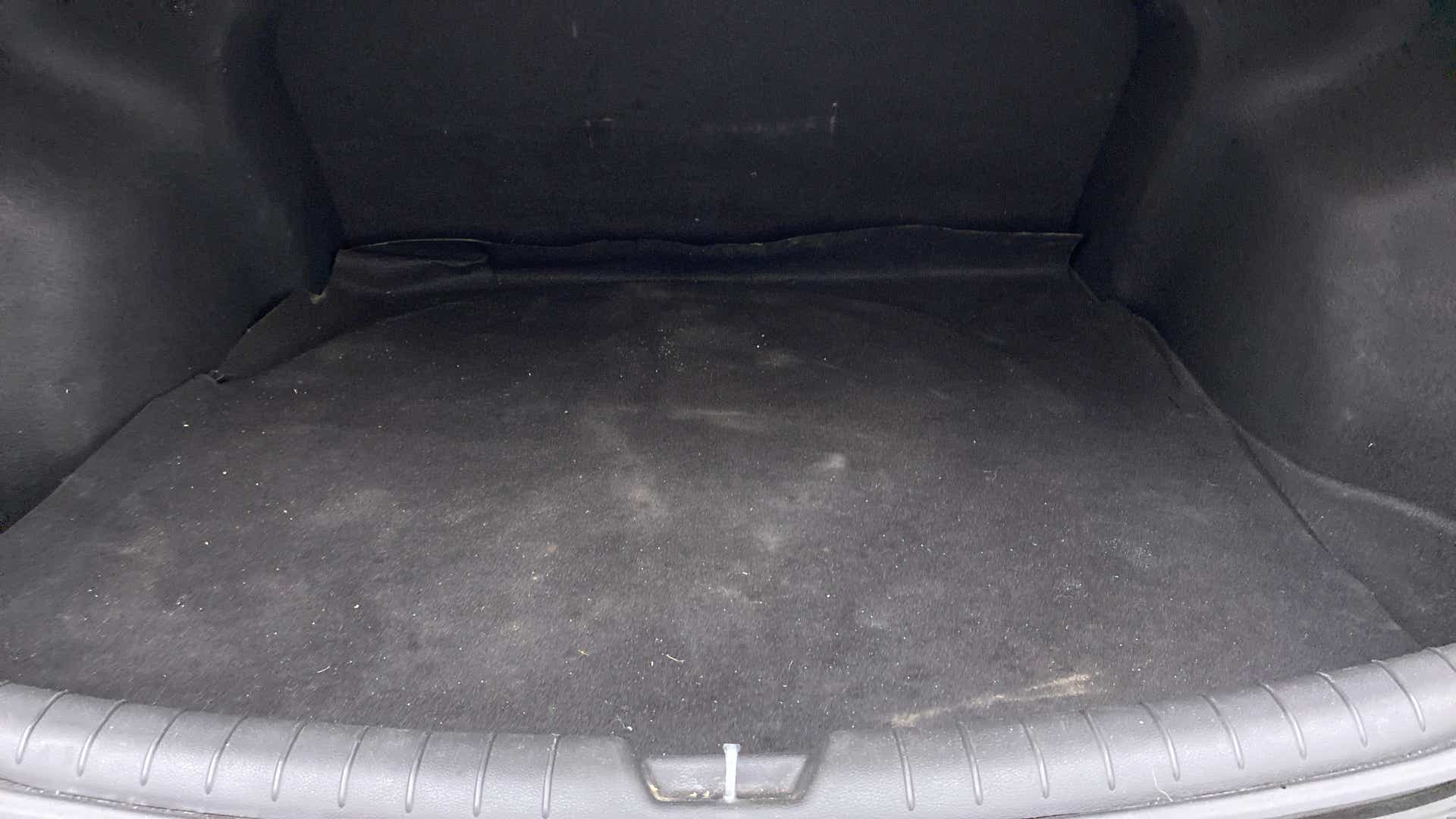 Boot space of a Hyundai Verna