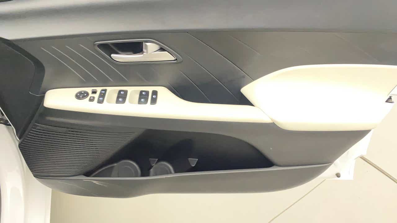 Interior driver door controls of a Hyundai Verna