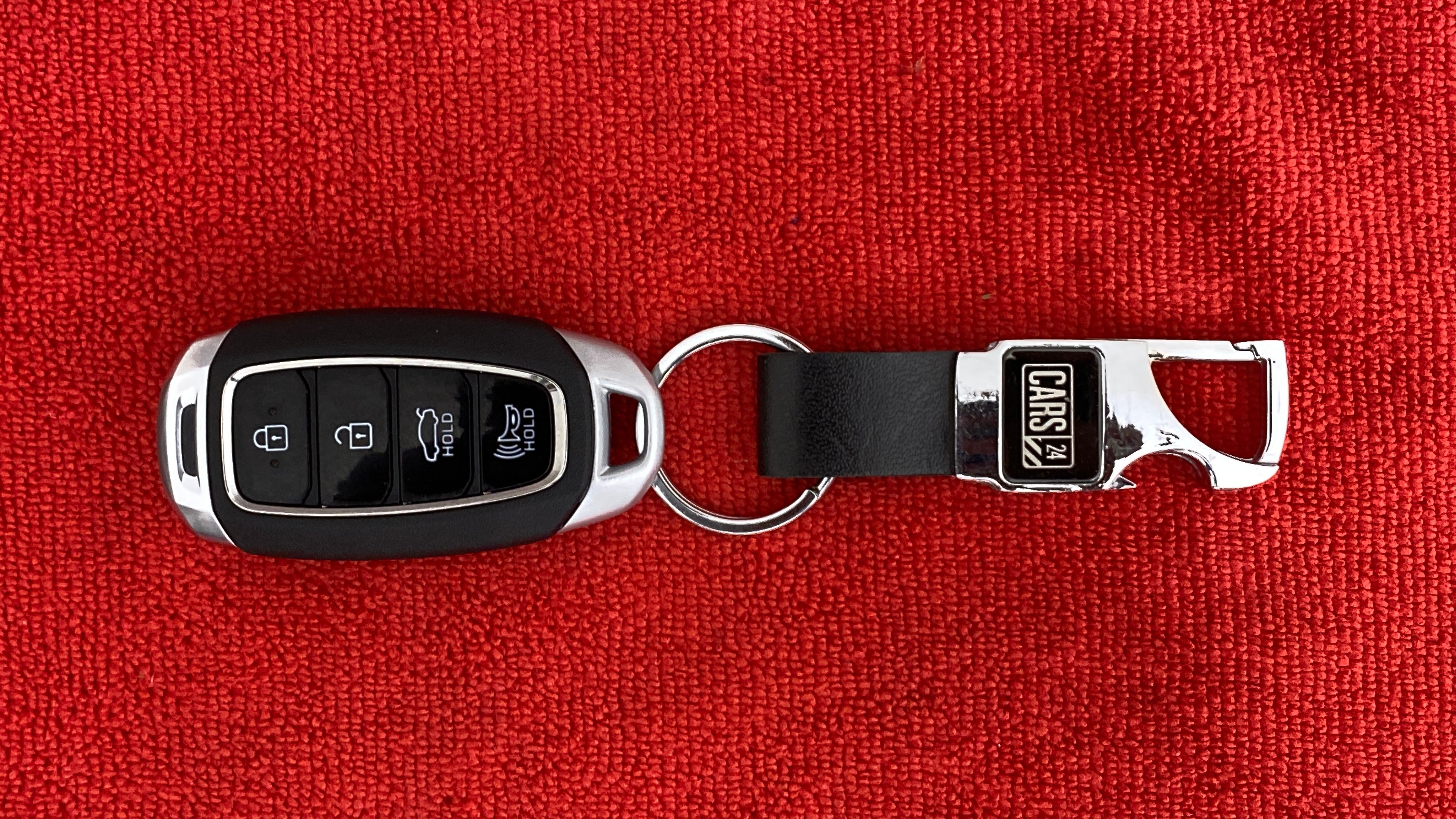 Car key fob of a Hyundai Verna