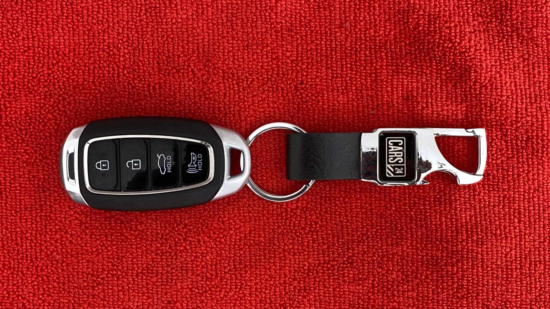 Car key fob of a Hyundai Verna