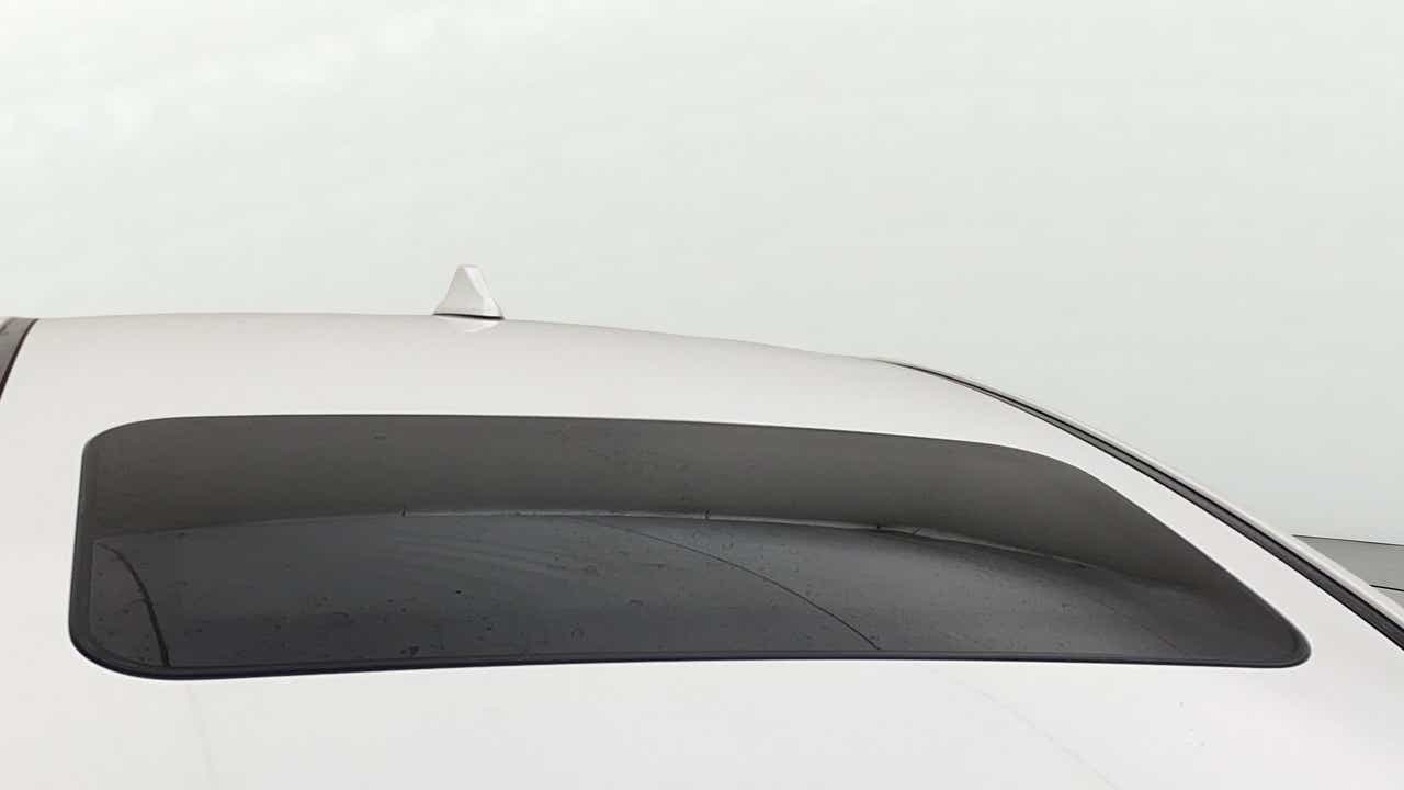 Sunroof view of a Hyundai Verna