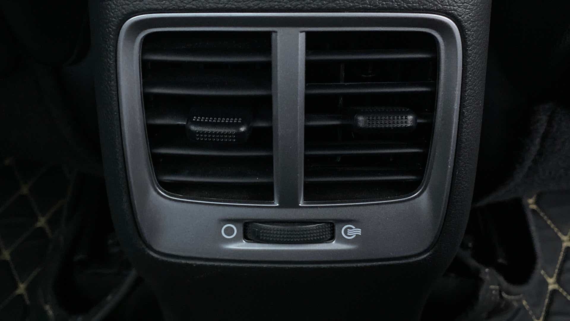 Close-up of ac vents in a Hyundai Verna