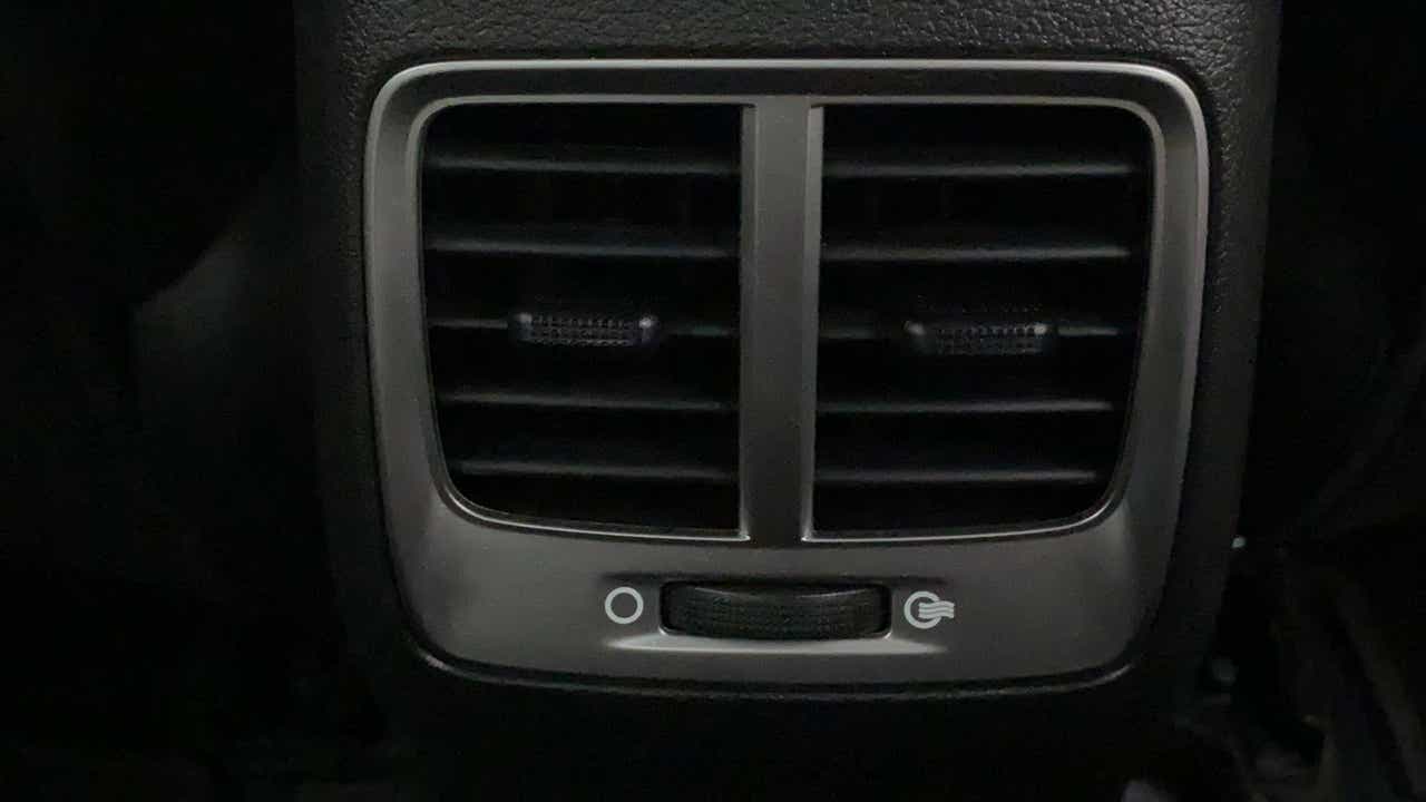 Close-up of air conditioning vent of a Hyundai Verna