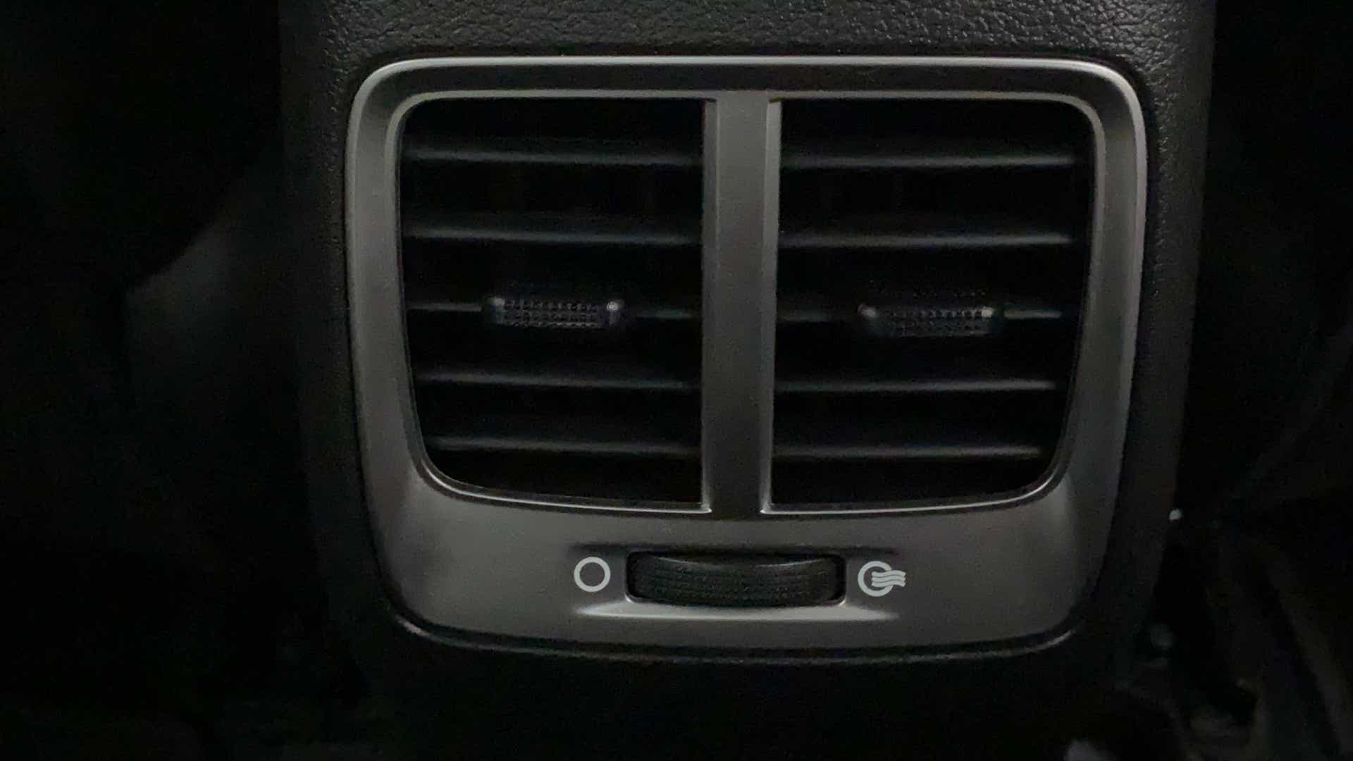 Close-up of air conditioning vent of a Hyundai Verna