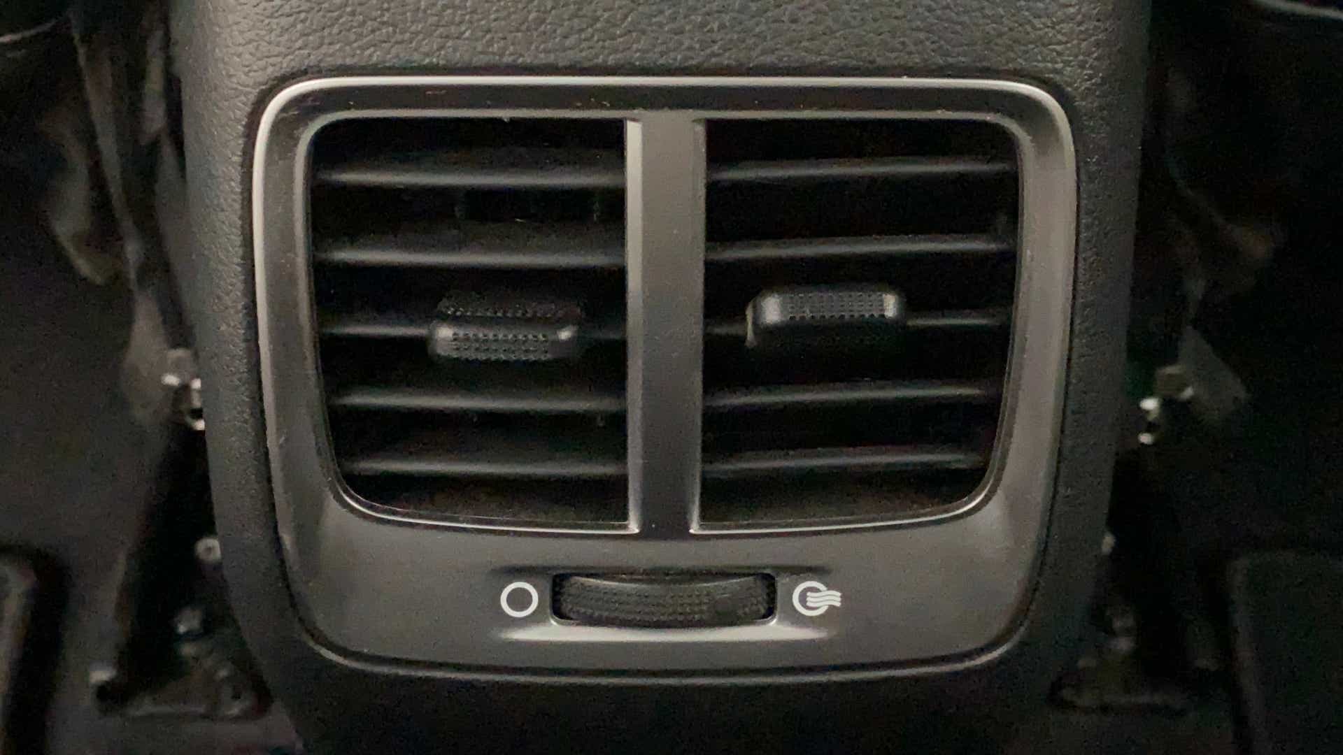 Close-up of the air conditioning vent of a Hyundai Verna