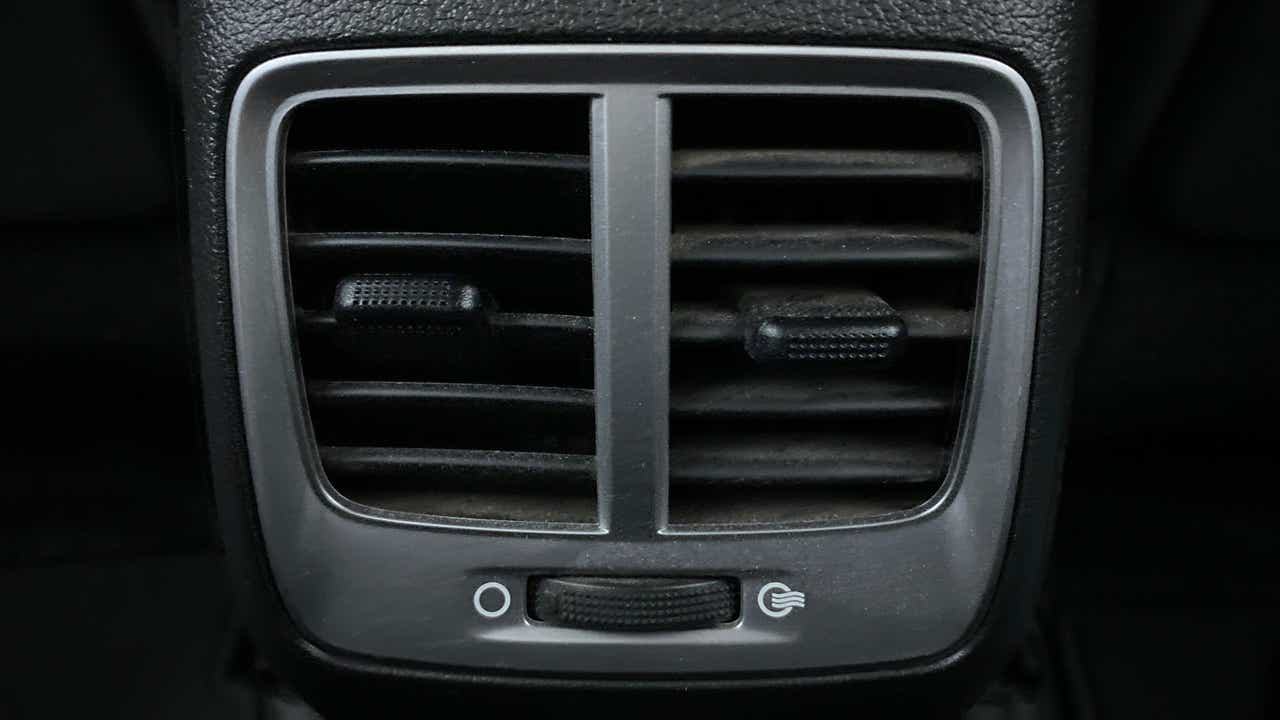 Close-up of air conditioning vent of a Hyundai Verna