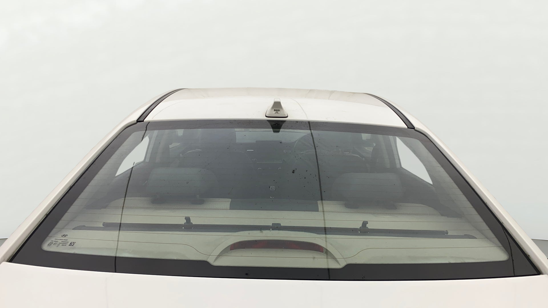 Rear view of a Hyundai Verna