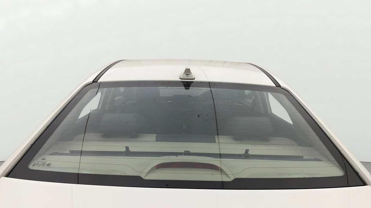 Rear view of a Hyundai Verna