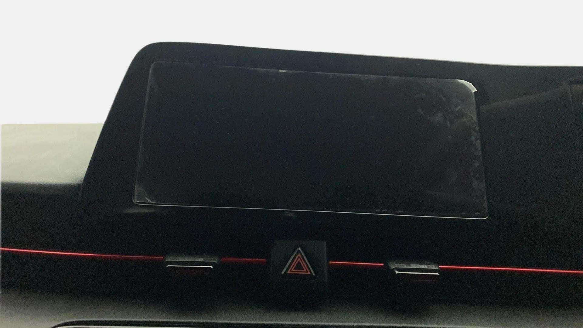 Interior dashboard view of a Hyundai Verna