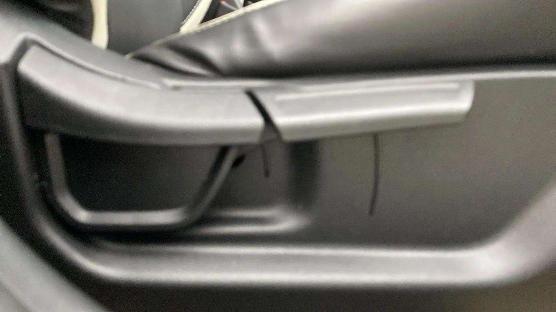 Interior door handle of a Hyundai Verna