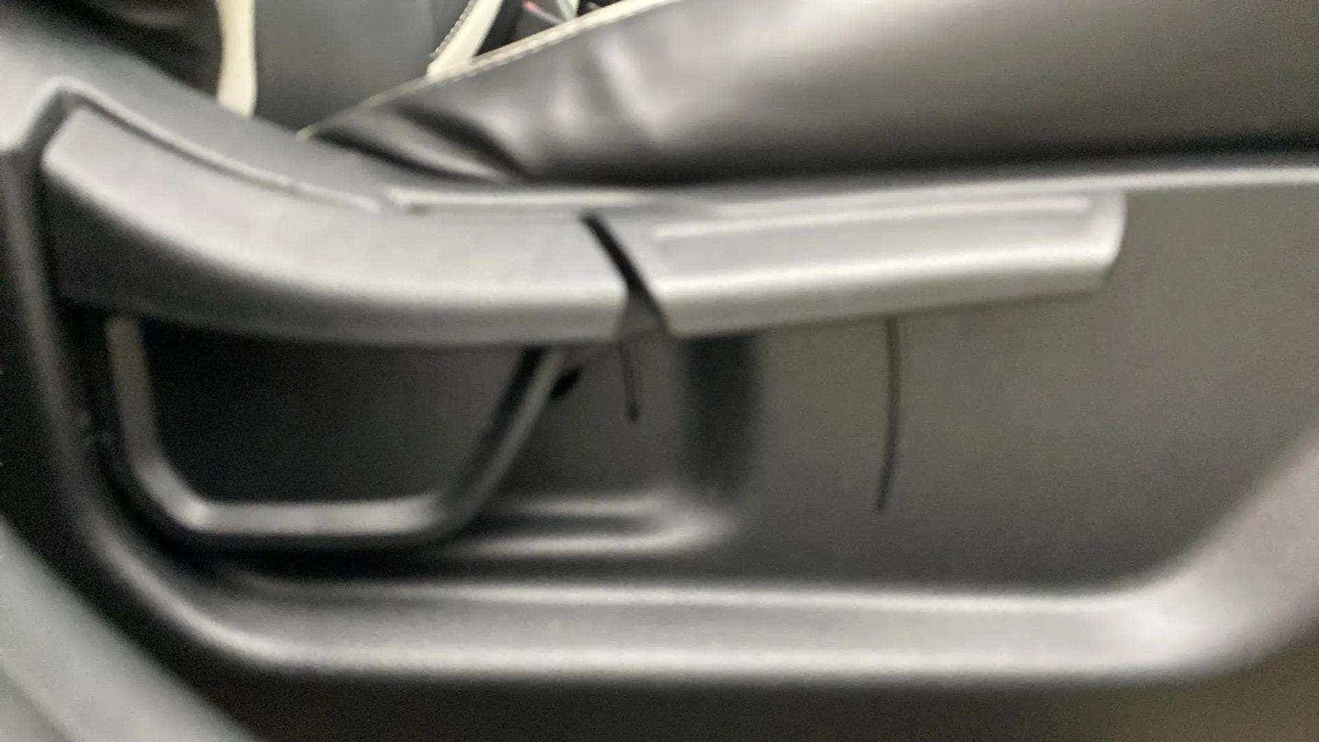 Interior door handle of a Hyundai Verna