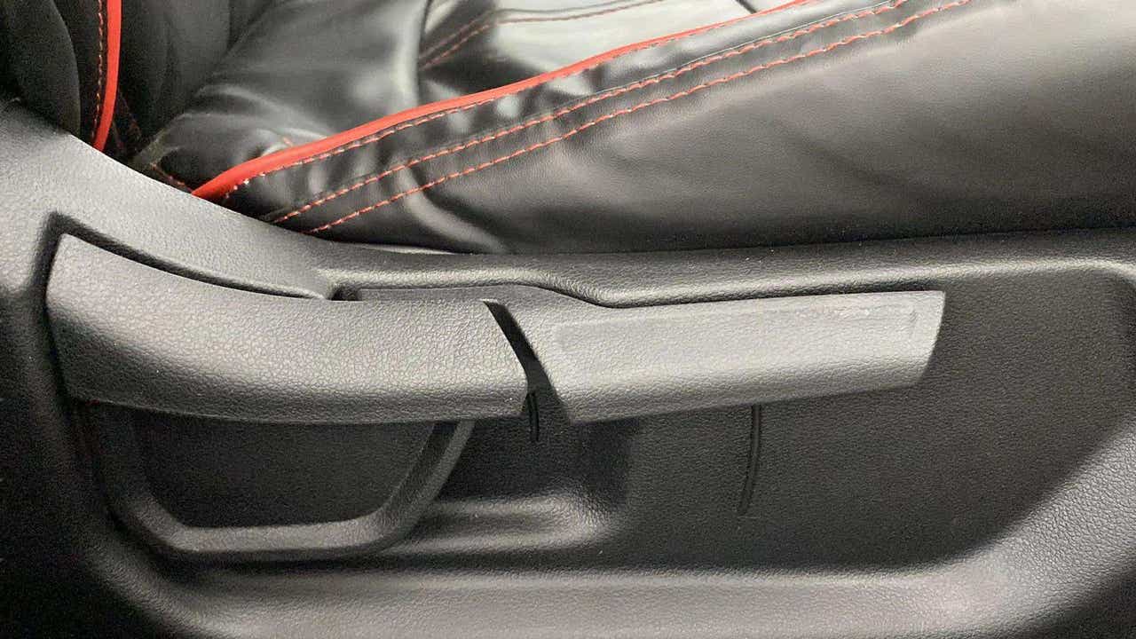 Seat adjustment lever of a Hyundai Verna