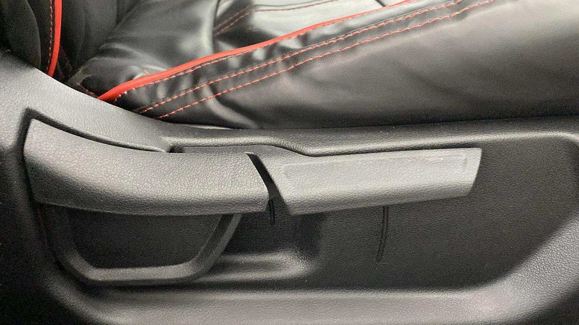 Seat adjustment lever of a Hyundai Verna