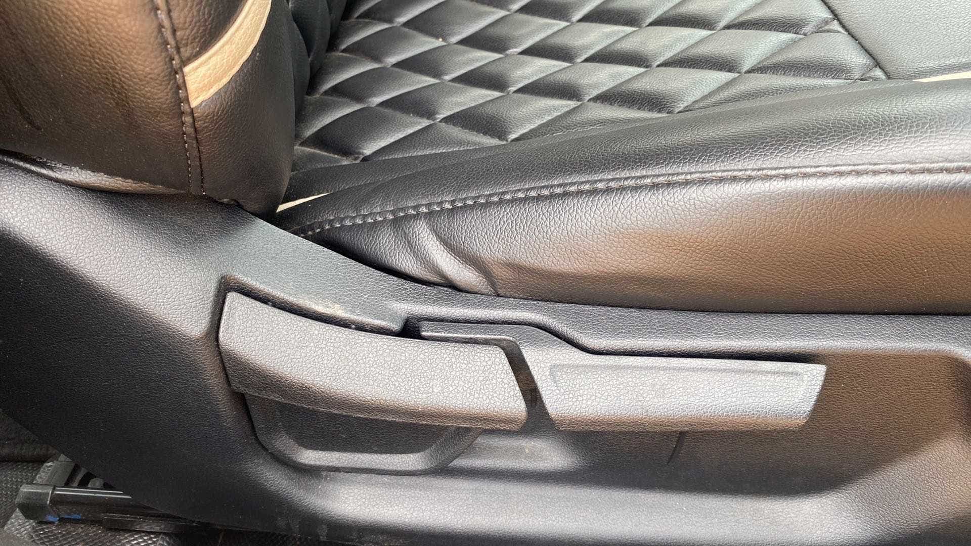 Seat adjustment lever of a Hyundai Verna