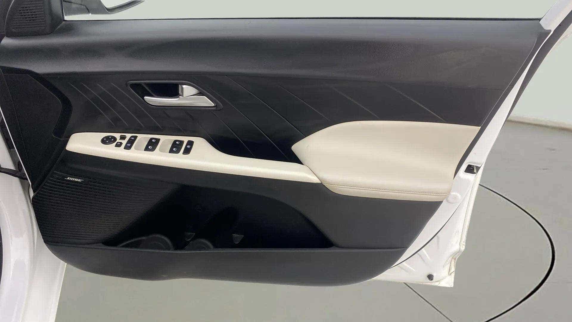 Interior door panel of a Hyundai Verna