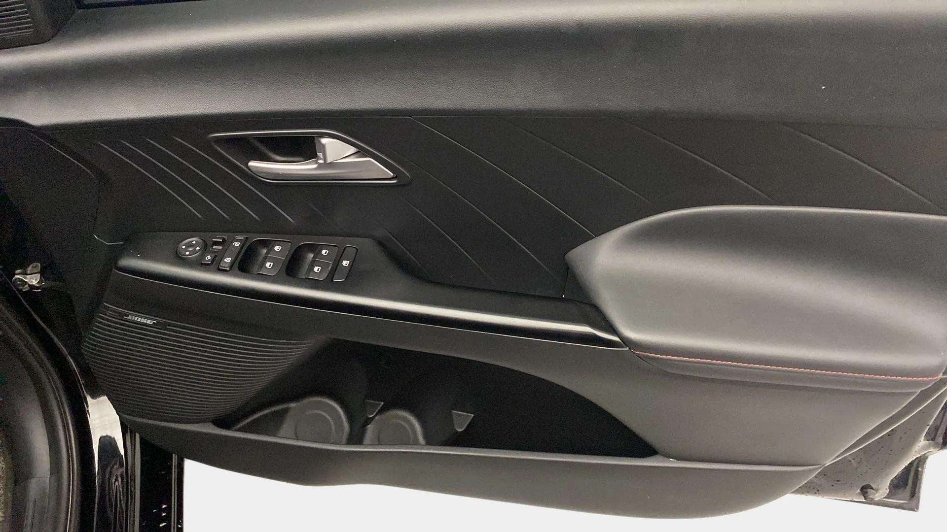 Driver side door panel of a Hyundai Verna