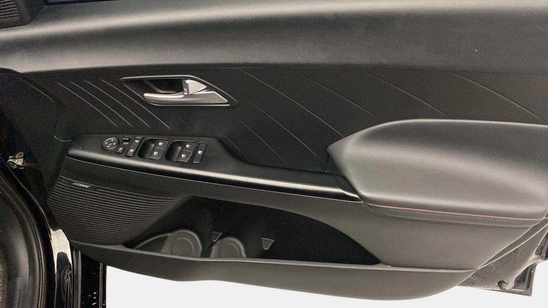 Driver side door panel of a Hyundai Verna