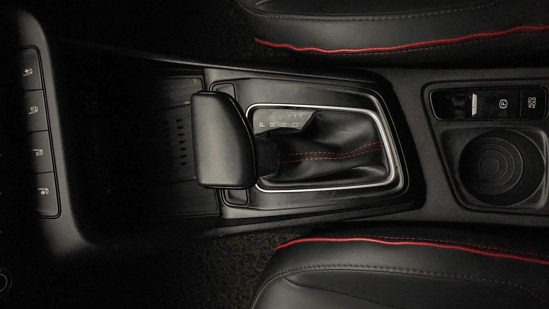 Gear shifter console of a Hyundai Verna