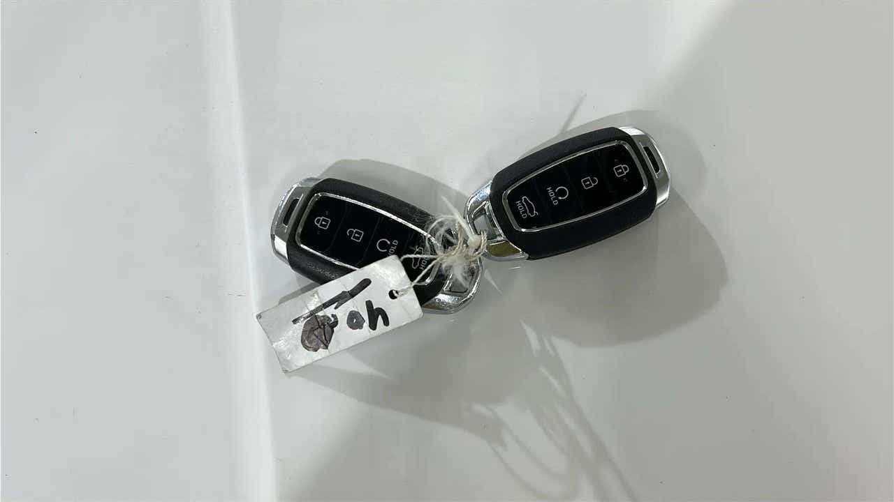 Car key fobs of a Hyundai Verna