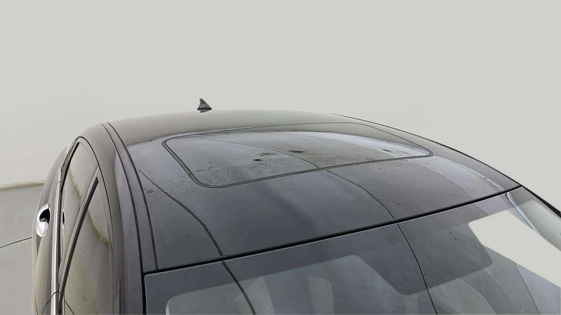 Sunroof view of a Hyundai Verna