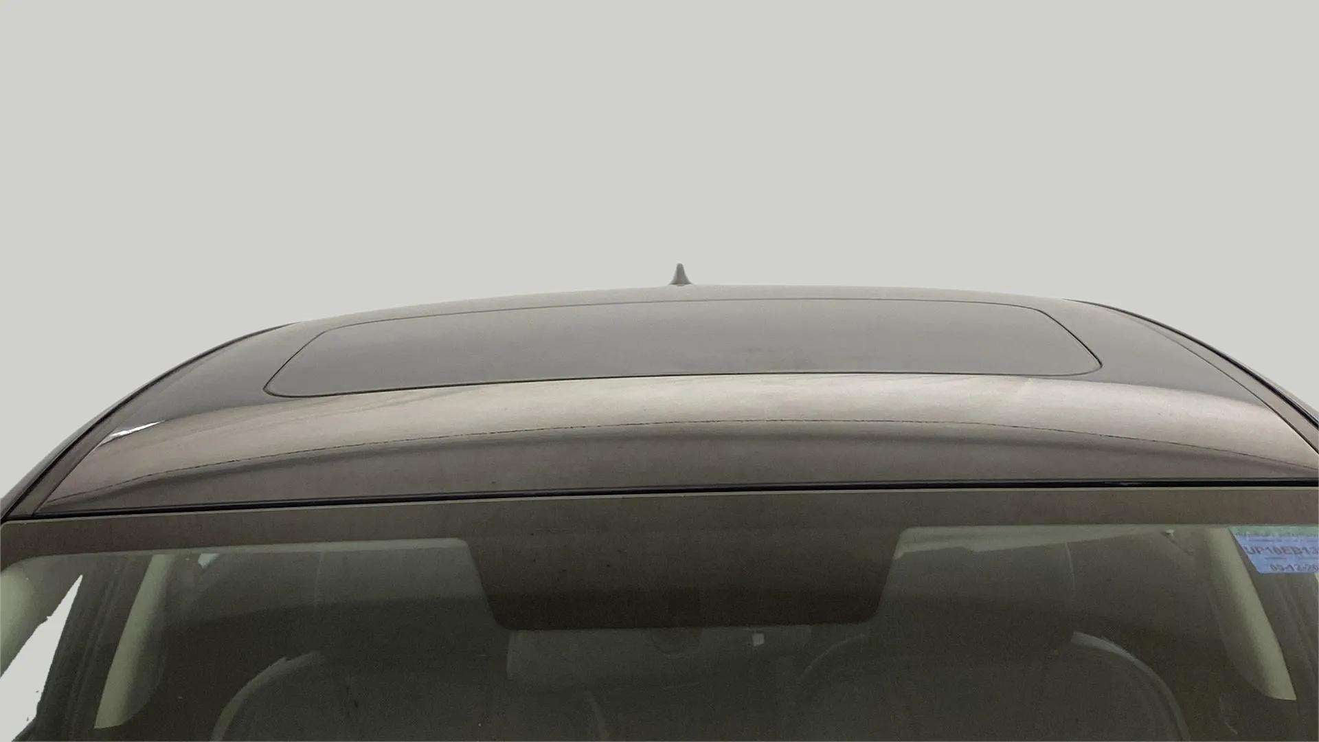 Sunroof view of a Hyundai Verna