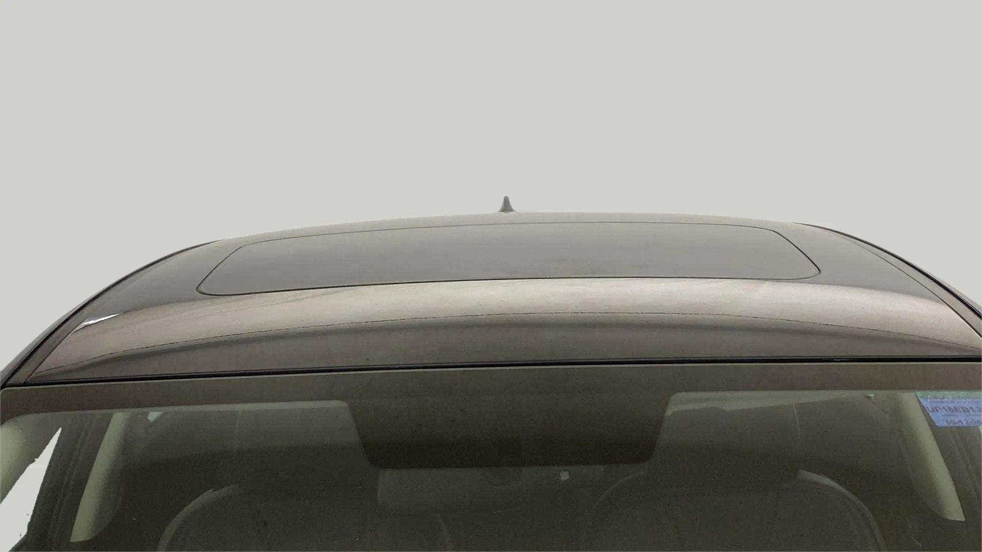 Sunroof view of a Hyundai Verna