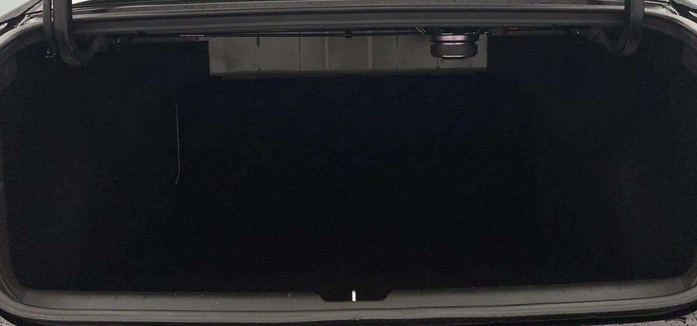 Boot space of a Hyundai Verna