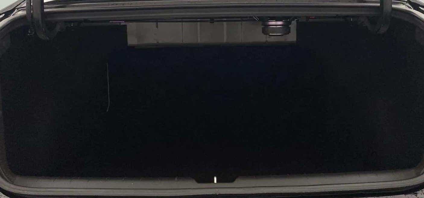 Boot space of a Hyundai Verna