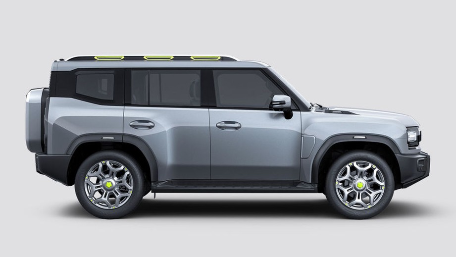 JSW Jetour T2 Right Side View