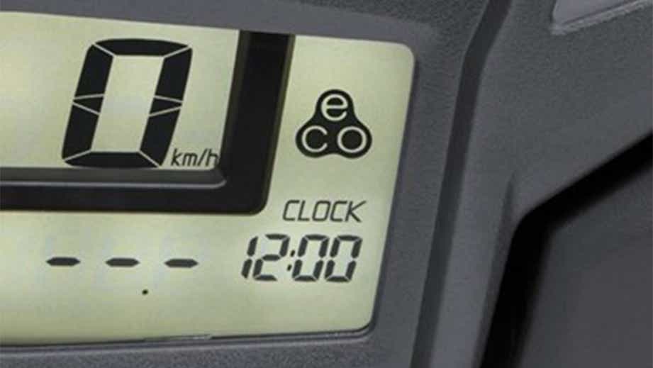 Instrument cluster close-up of Kawasaki Z1100