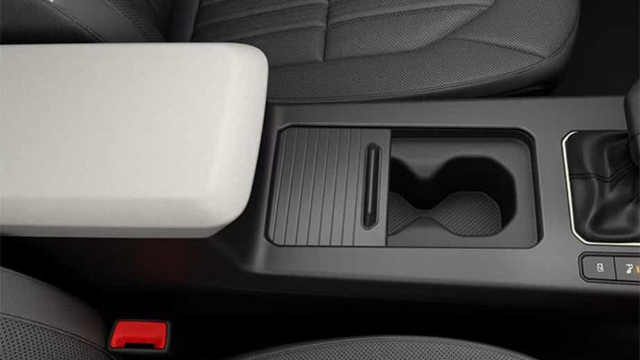 Cupholder of Kia Seltos Facelift