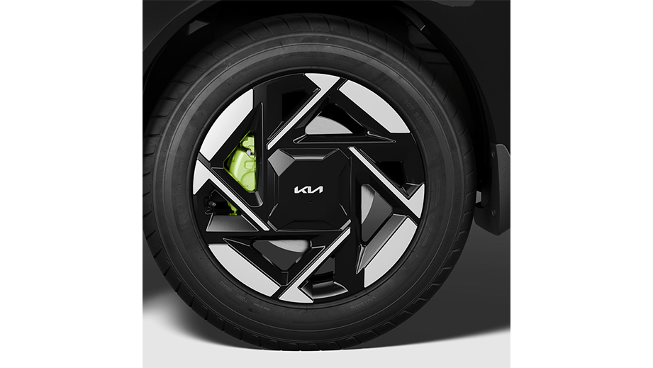 Alloy wheel of a Kia Seltos Facelift