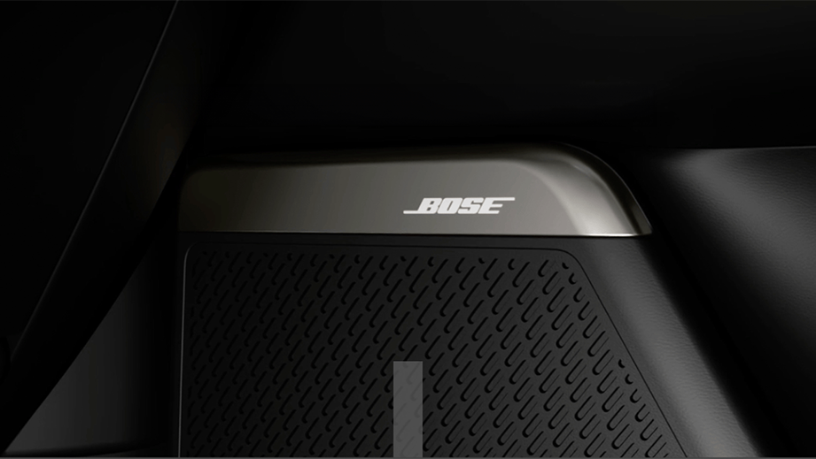 Bose speaker close-up of a Kia Seltos Facelift